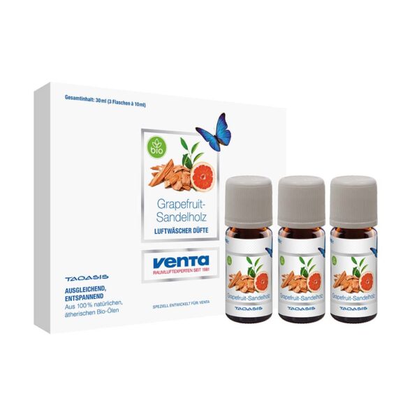 VENTA Bio eterično ulje grejp sandalovina 3x10ml