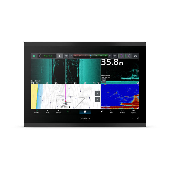 GARMIN GPSMAP 9013xsv (13"), GPS plotter i fishfinder za brod